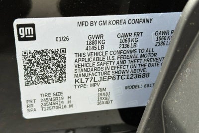 2026 Chevrolet Trax 2RS