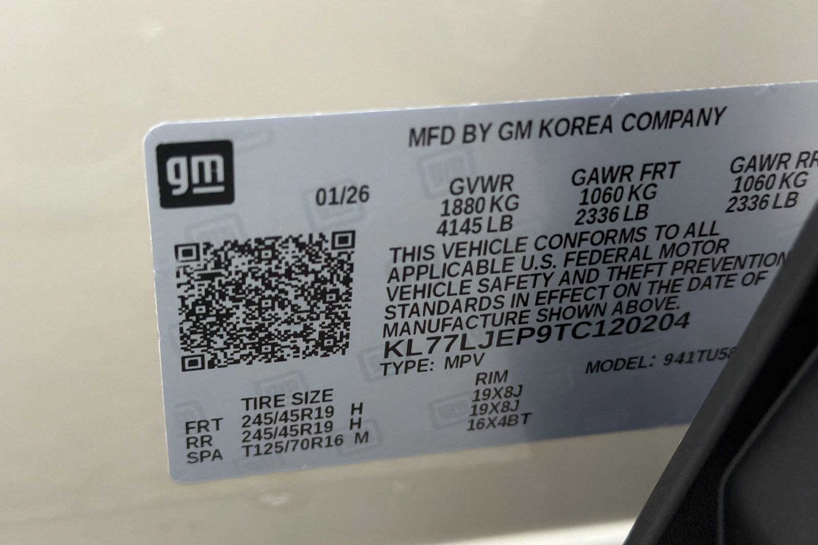 2026 Chevrolet Trax 2RS