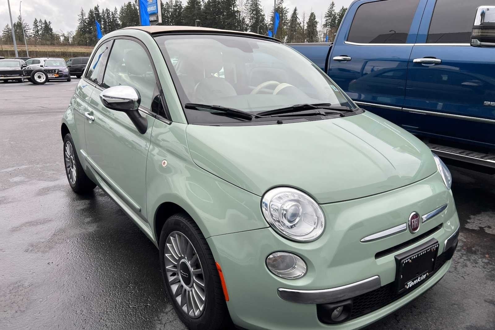 Used 2012 FIAT 500 Lounge with VIN 3C3CFFER1CT365255 for sale in Sublimity, OR