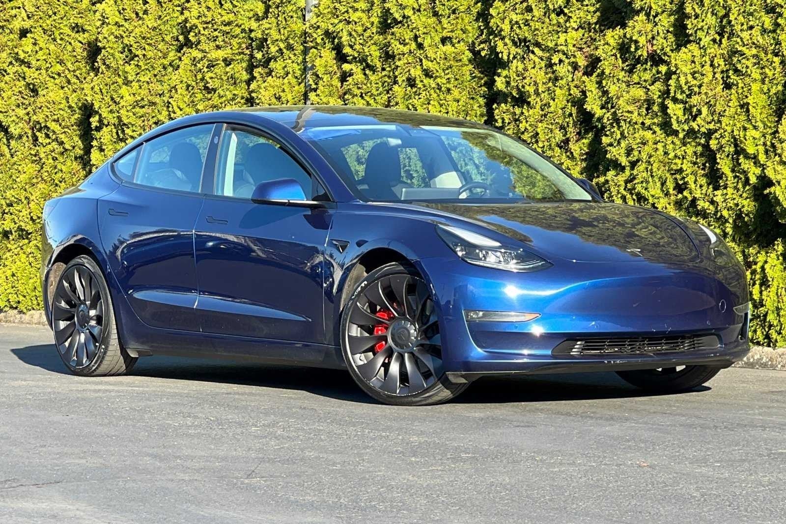 Used 2021 Tesla Model 3  with VIN 5YJ3E1EC3MF926150 for sale in Sublimity, OR