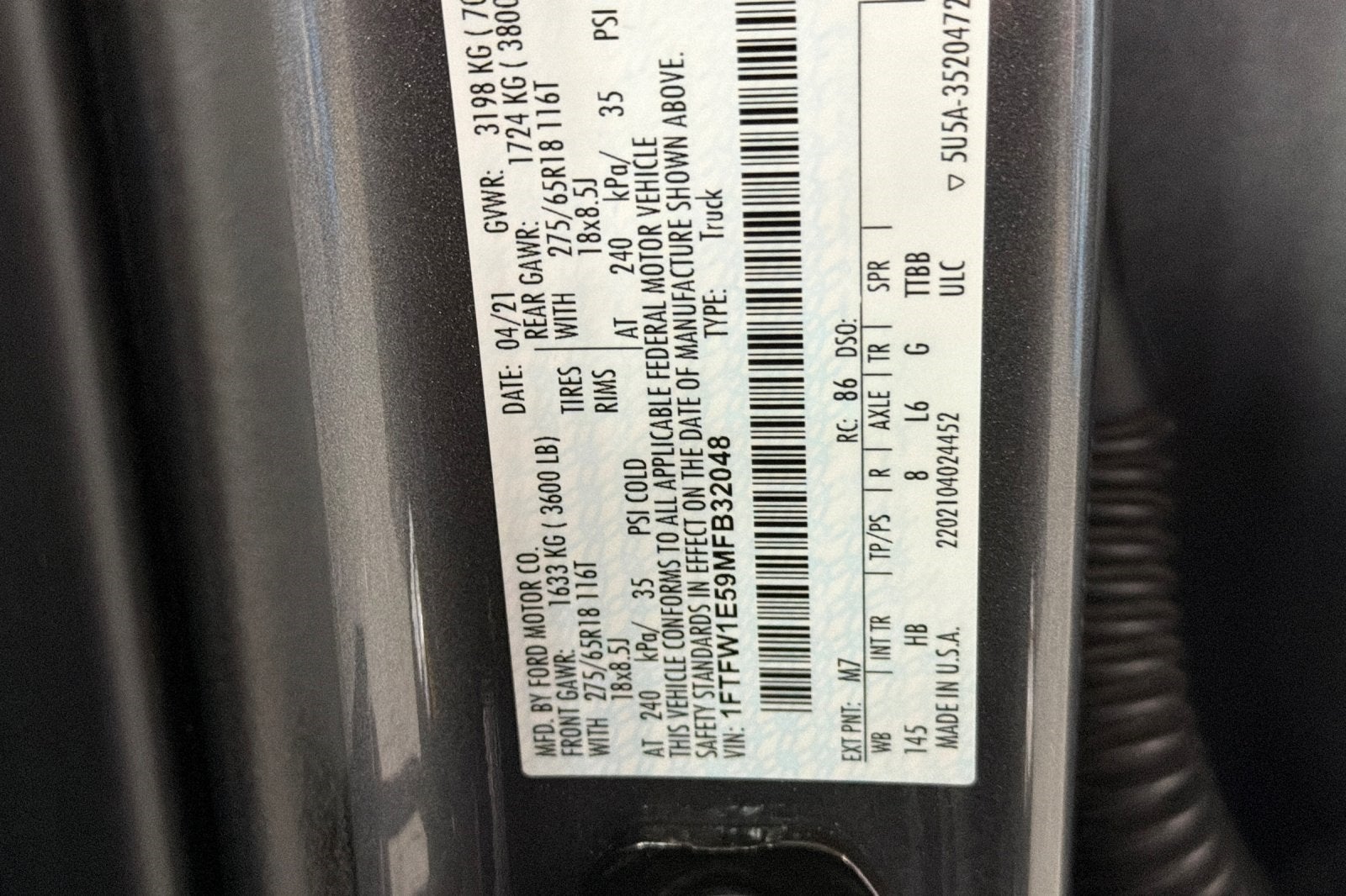 2021 Ford F-150 Lariat - Roush Edition