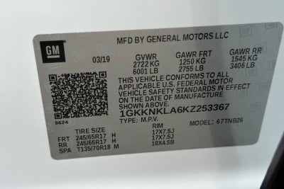 2019 GMC Acadia SLE-1