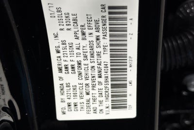 2017 Honda Accord Sport