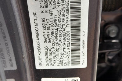 2020 Honda Accord EX