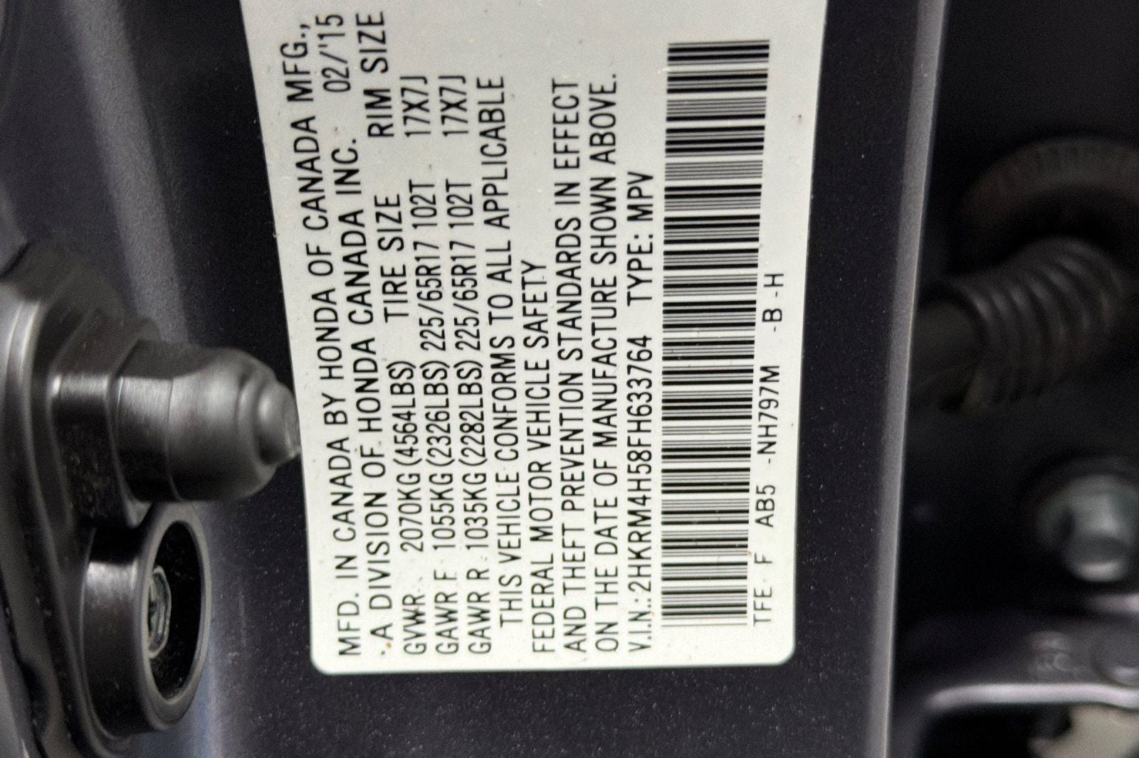 2015 Honda CR-V EX