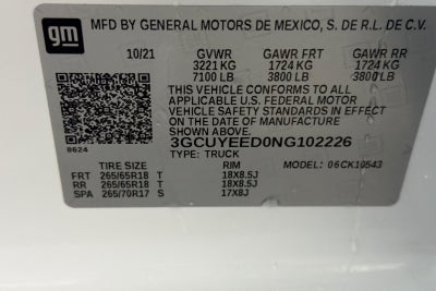 2022 Chevrolet Silverado 1500 LTD RST