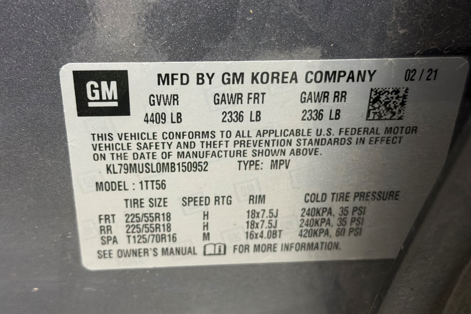 2021 Chevrolet TrailBlazer RS