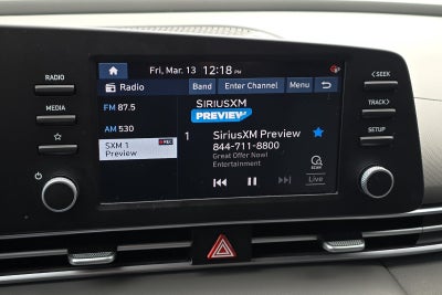 2023 Hyundai Elantra Hybrid Blue