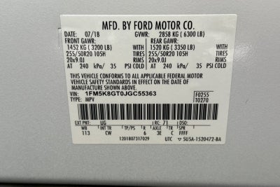 2018 Ford Explorer Sport