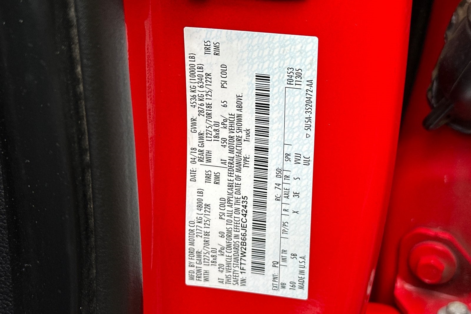 2018 Ford F-250SD Lariat