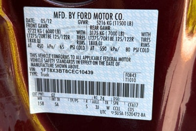 2012 Ford F-350SD Lariat