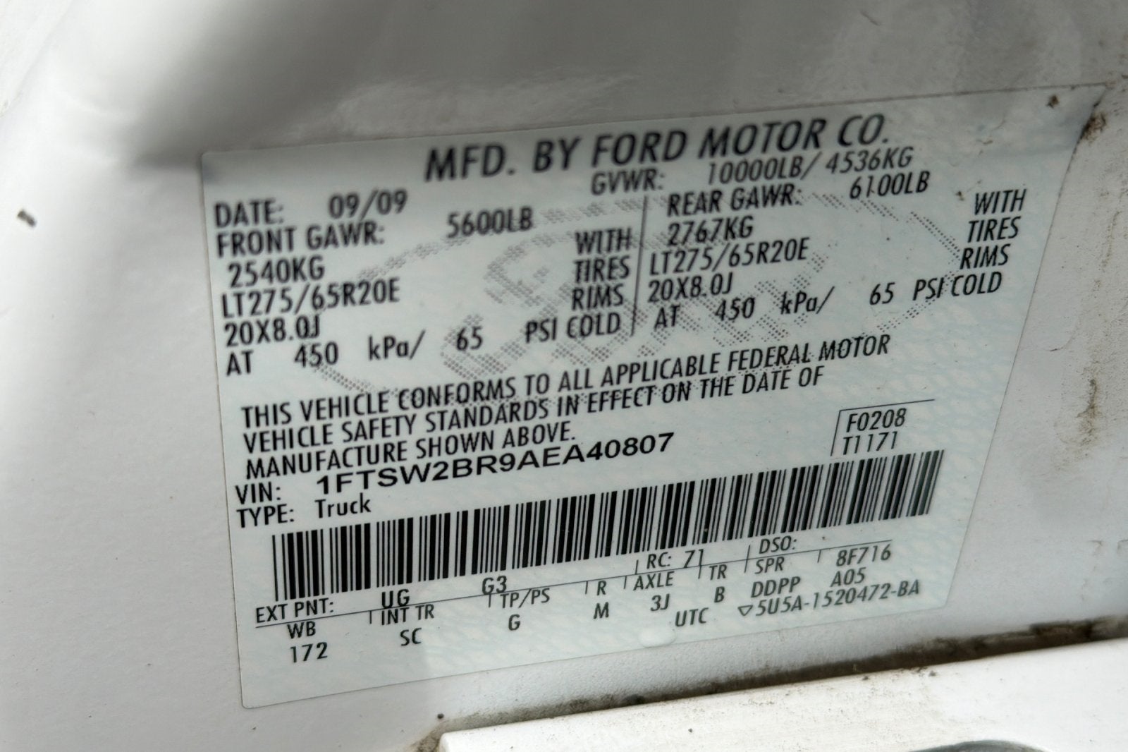 2010 Ford F-250SD King Ranch