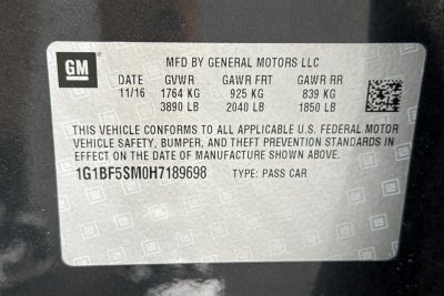 2017 Chevrolet Cruze Premier
