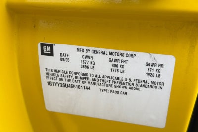 2006 Chevrolet Corvette Base