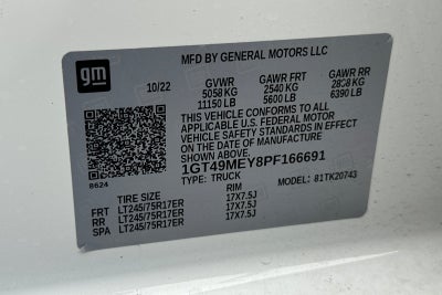 2023 GMC Sierra 2500HD SLE