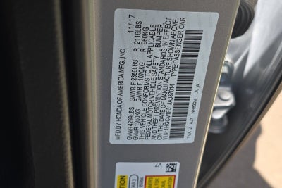 2018 Honda Accord EX-L