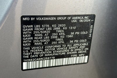 2024 Volkswagen Atlas Cross Sport 2.0T SE w/Technology