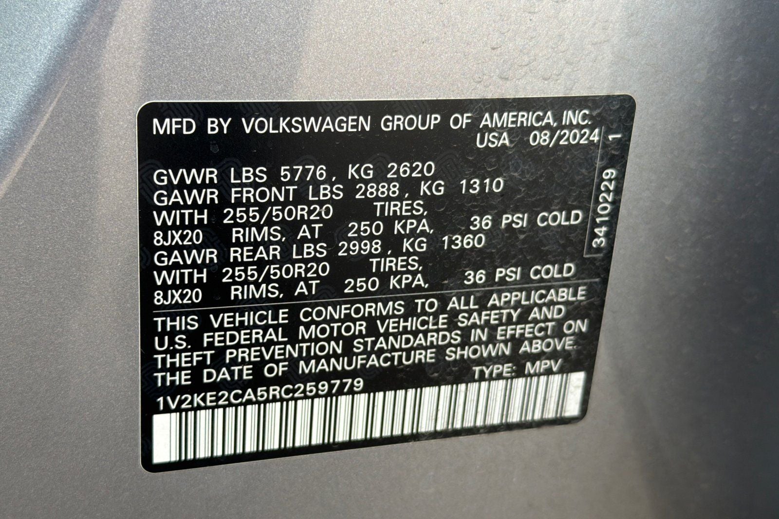 2024 Volkswagen Atlas Cross Sport 2.0T SE w/Technology