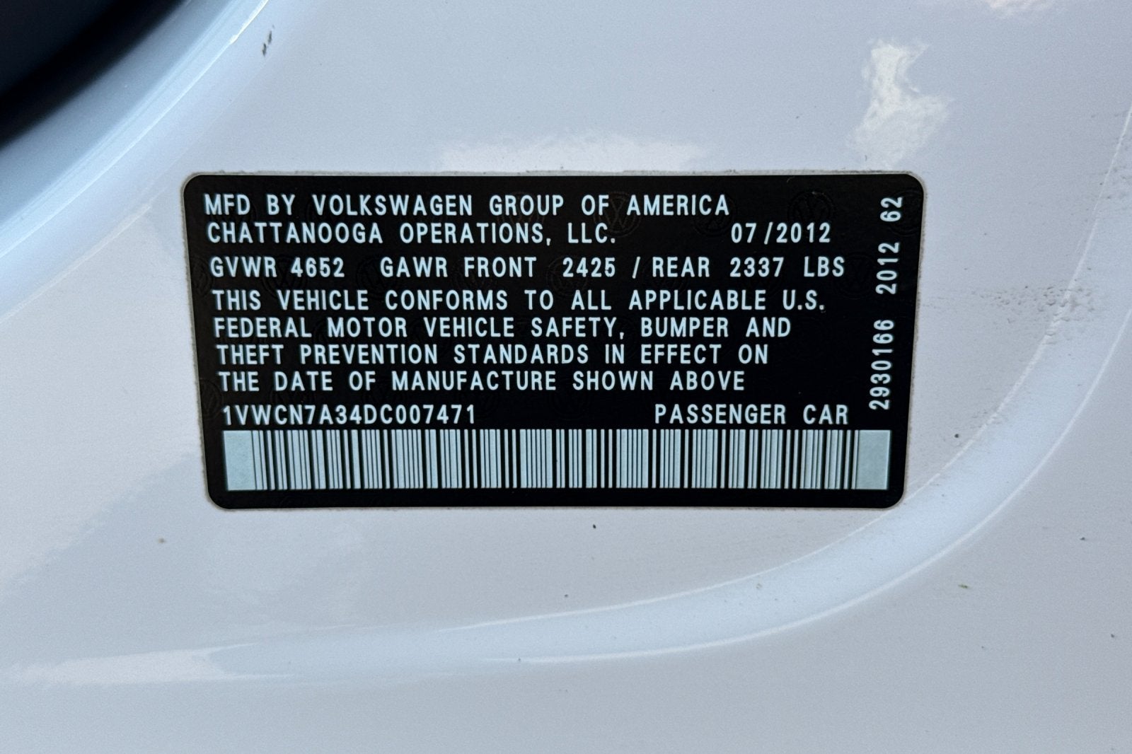 2013 Volkswagen Passat TDI SEL Premium
