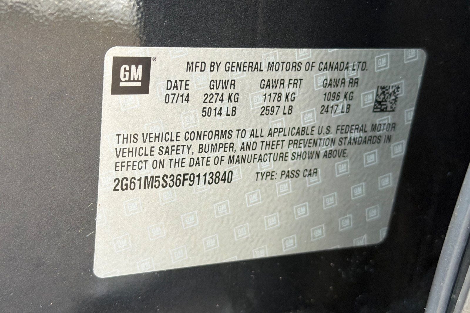 2015 Cadillac XTS Luxury