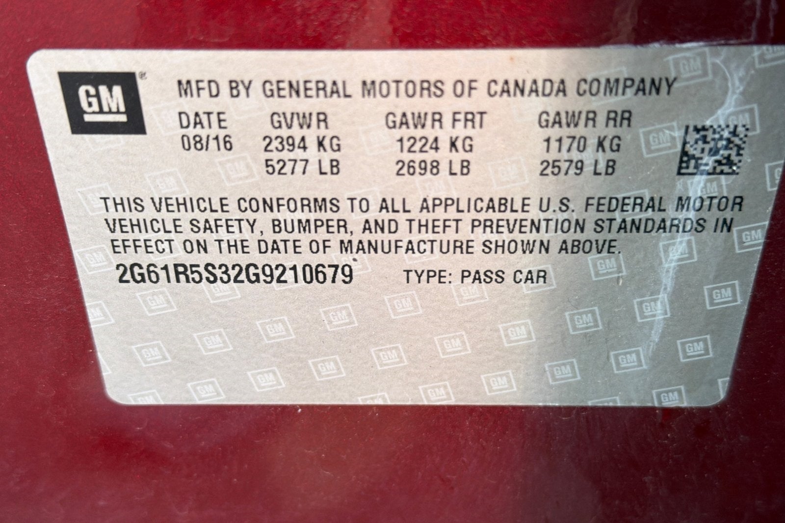 2016 Cadillac XTS Premium