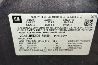 2013 Chevrolet Equinox LT 2LT