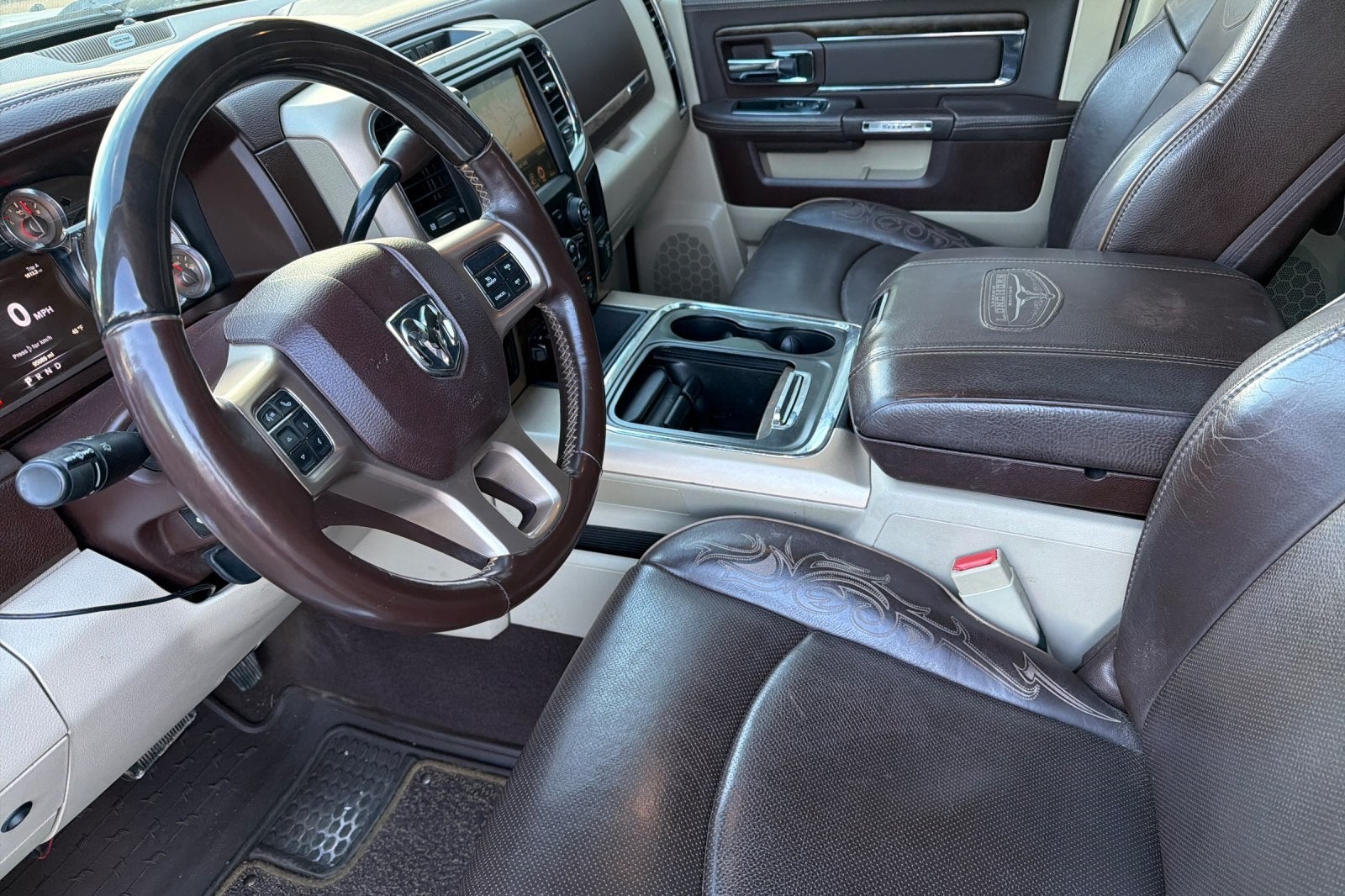 2016 RAM 3500 Laramie Longhorn LIFTED ON AMERICAN FORCES!