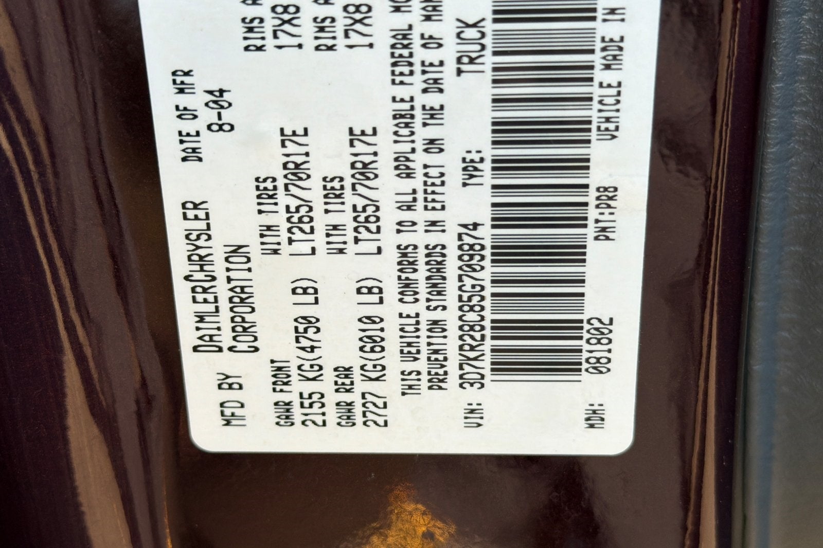 2005 Dodge Ram 2500 SLT