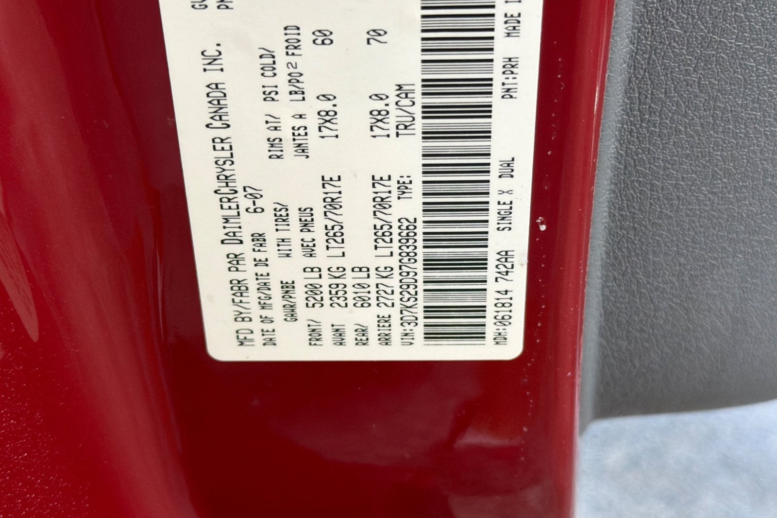 2007 Dodge Ram 2500 Base