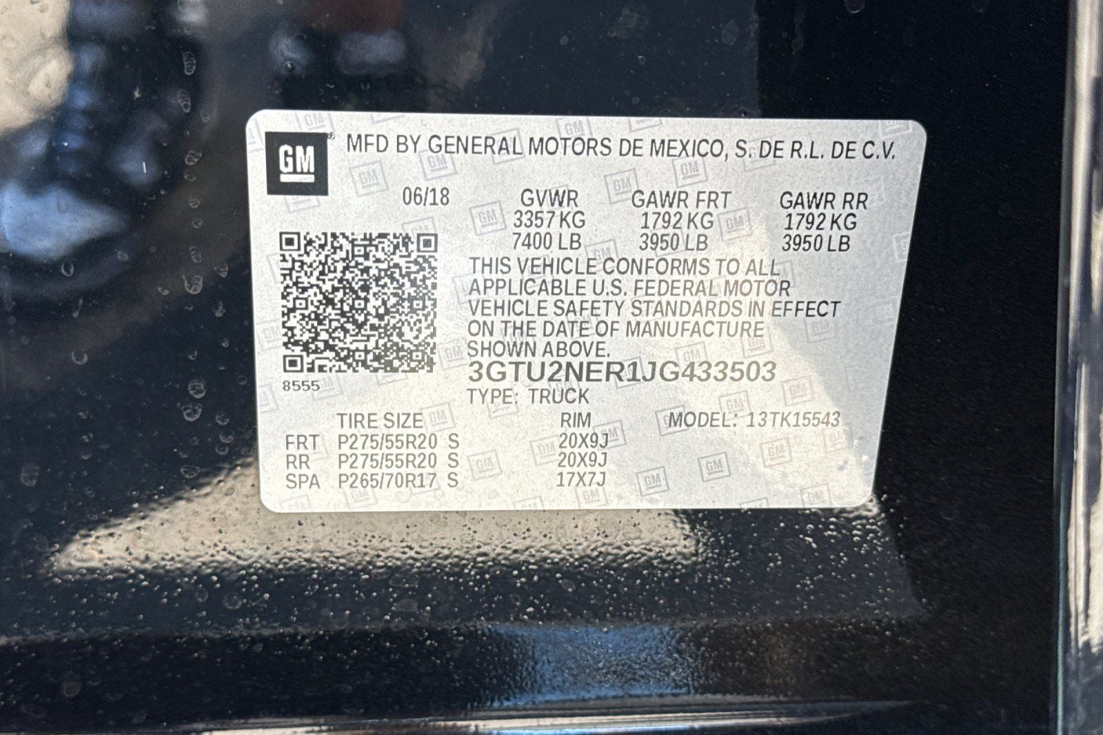 2018 GMC Sierra 1500 SLT