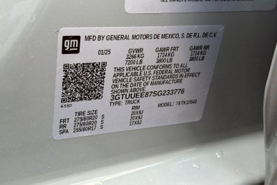 2025 GMC Sierra 1500 AT4