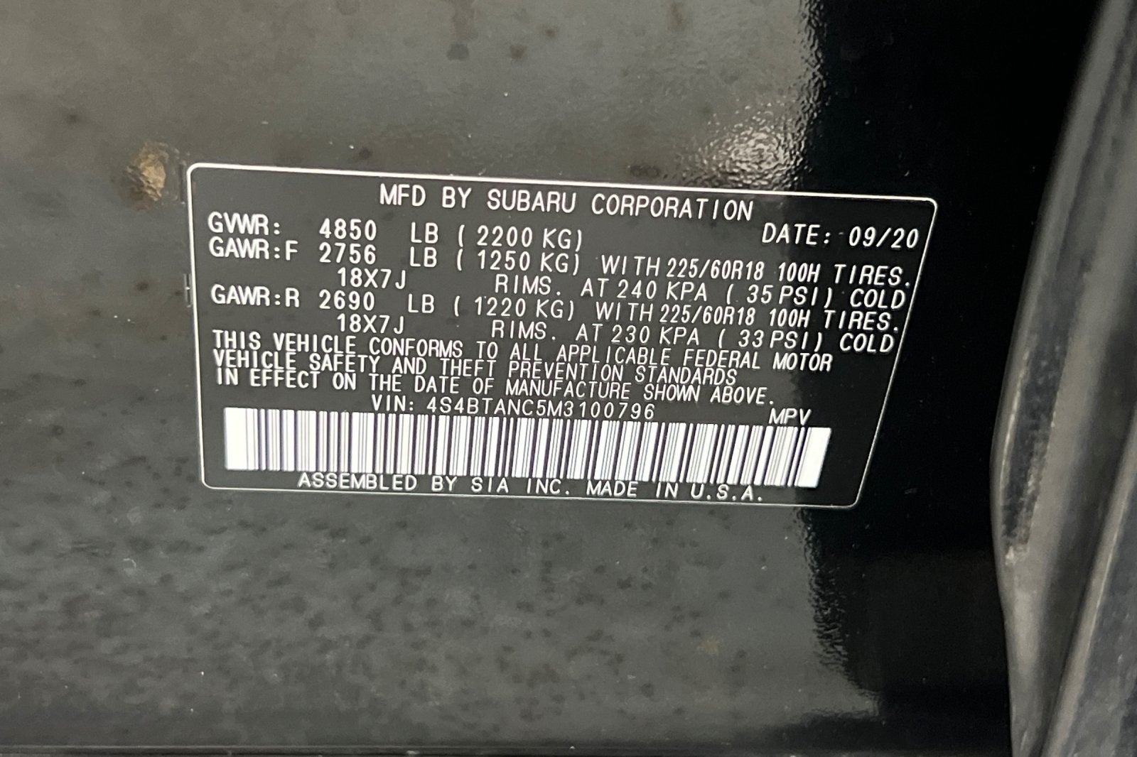 2021 Subaru Outback Limited