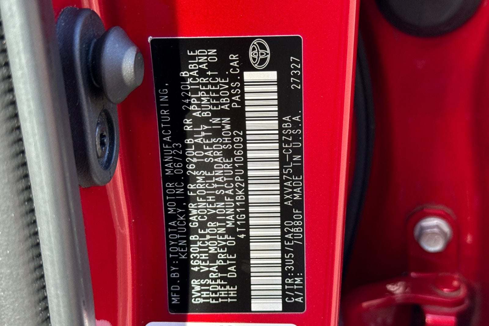 2023 Toyota Camry SE