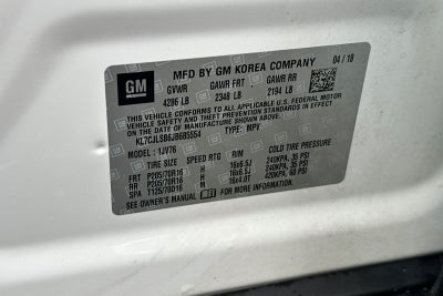 2018 Chevrolet Trax LT