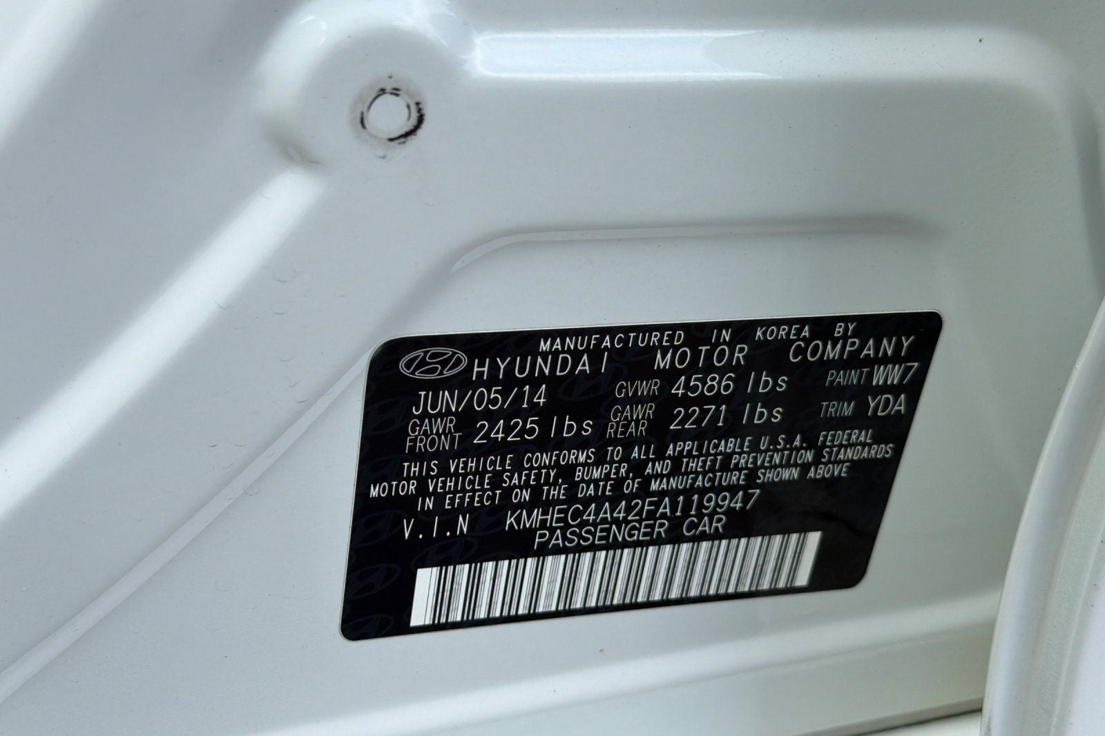 2015 Hyundai Sonata Hybrid Base