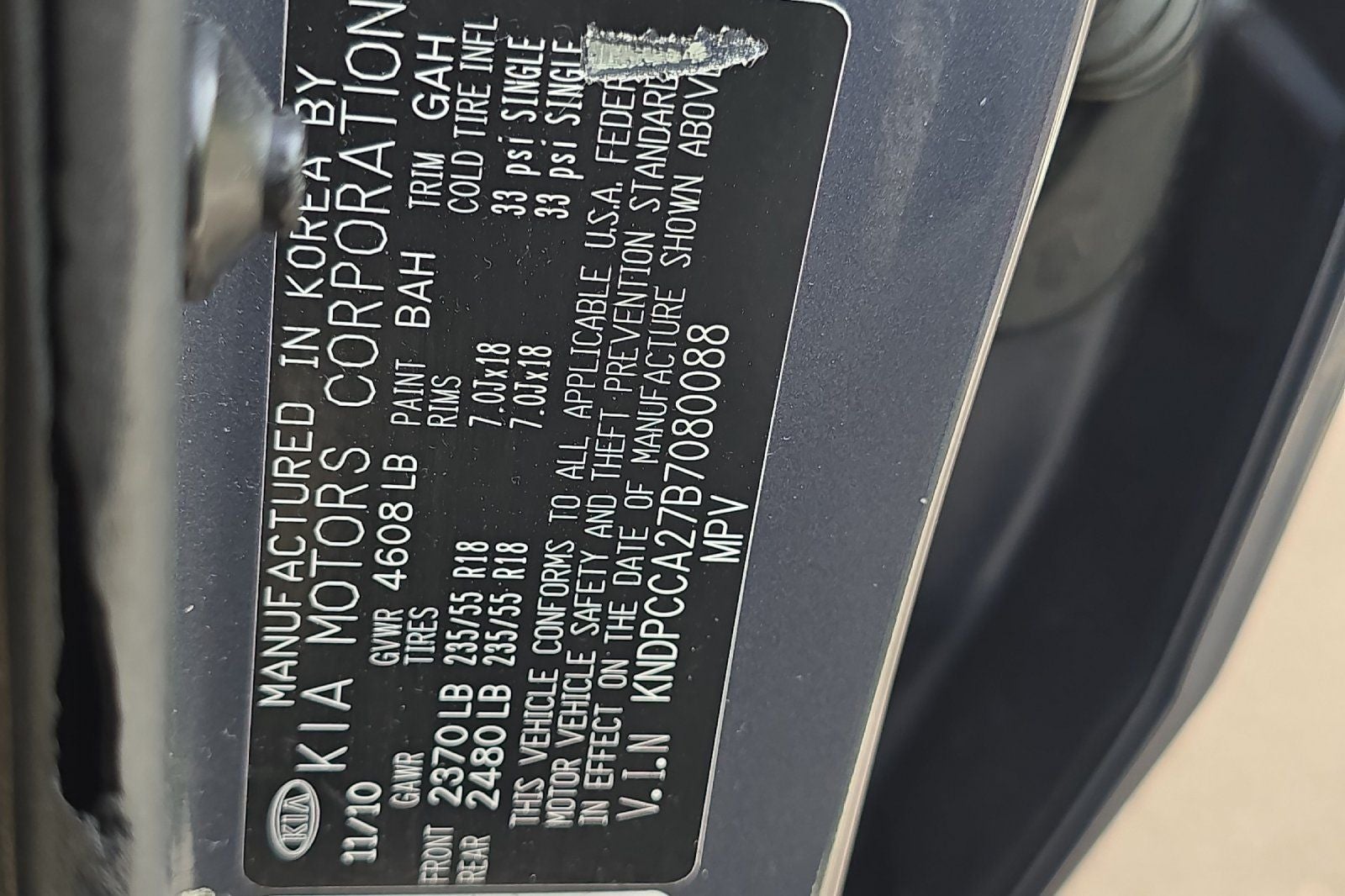 2011 Kia Sportage EX