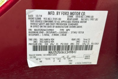 2020 Ford EcoSport SE