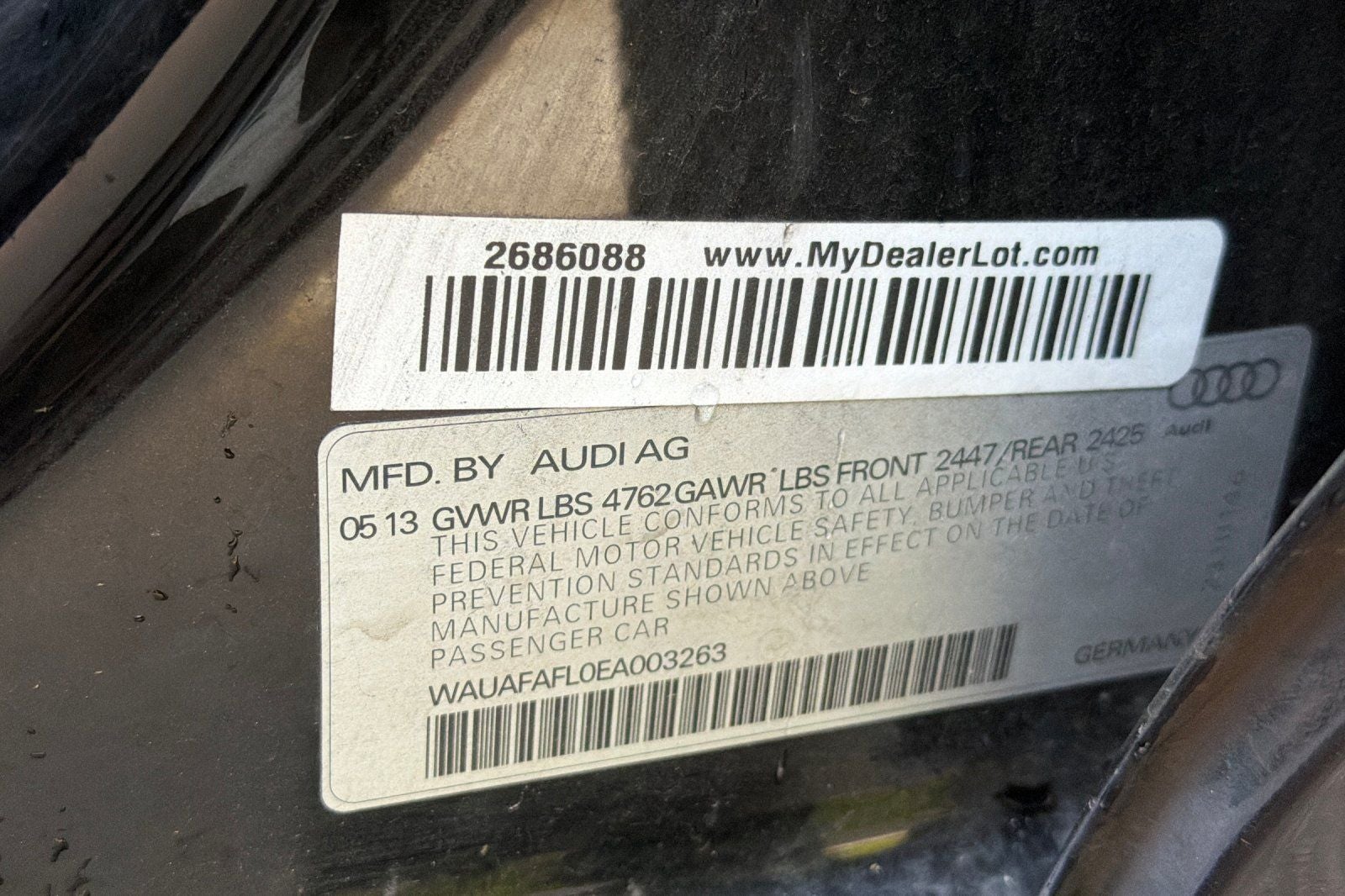 2014 Audi A4 2.0T Premium FrontTrak