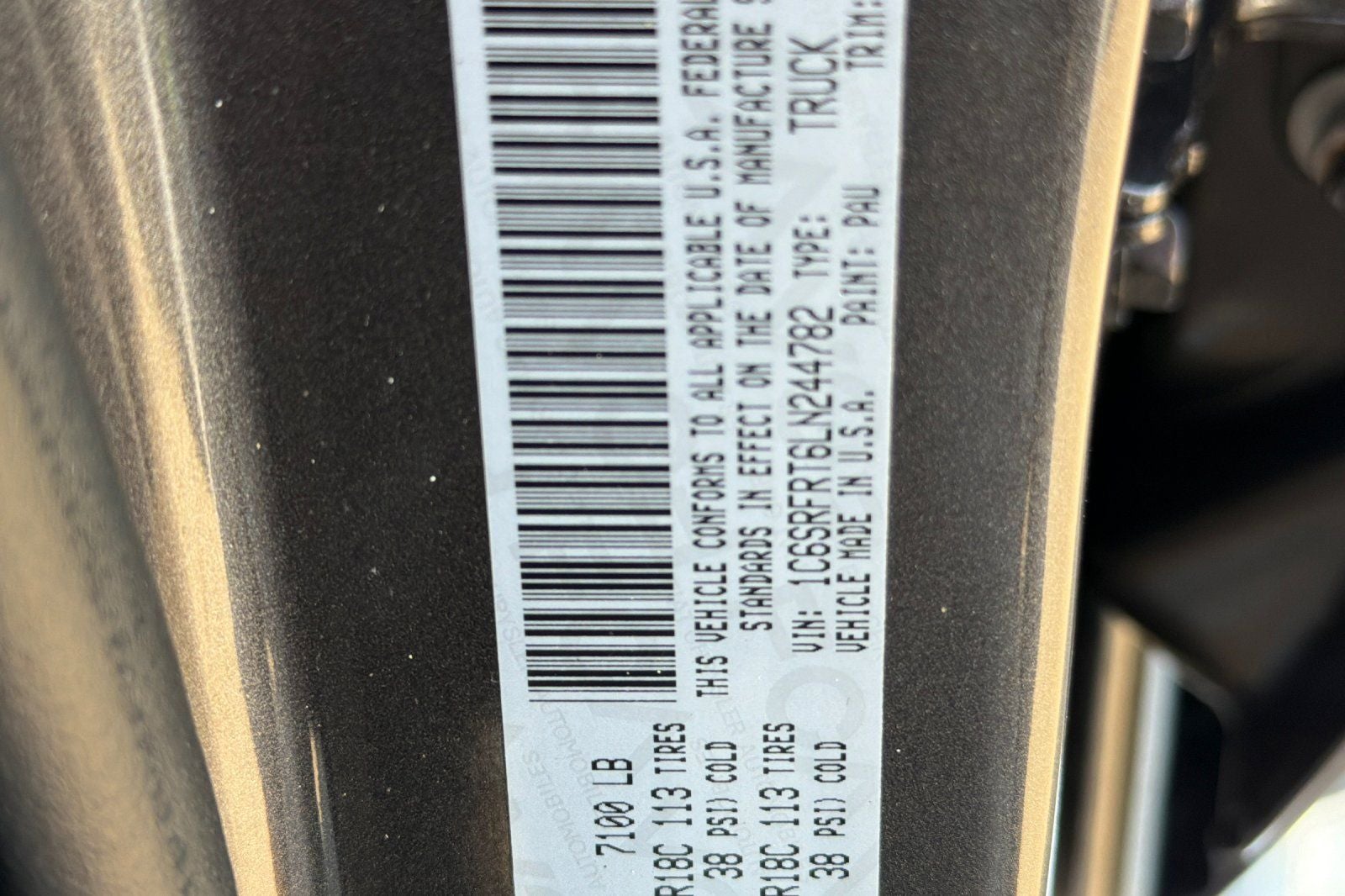 2020 RAM 1500 Laramie
