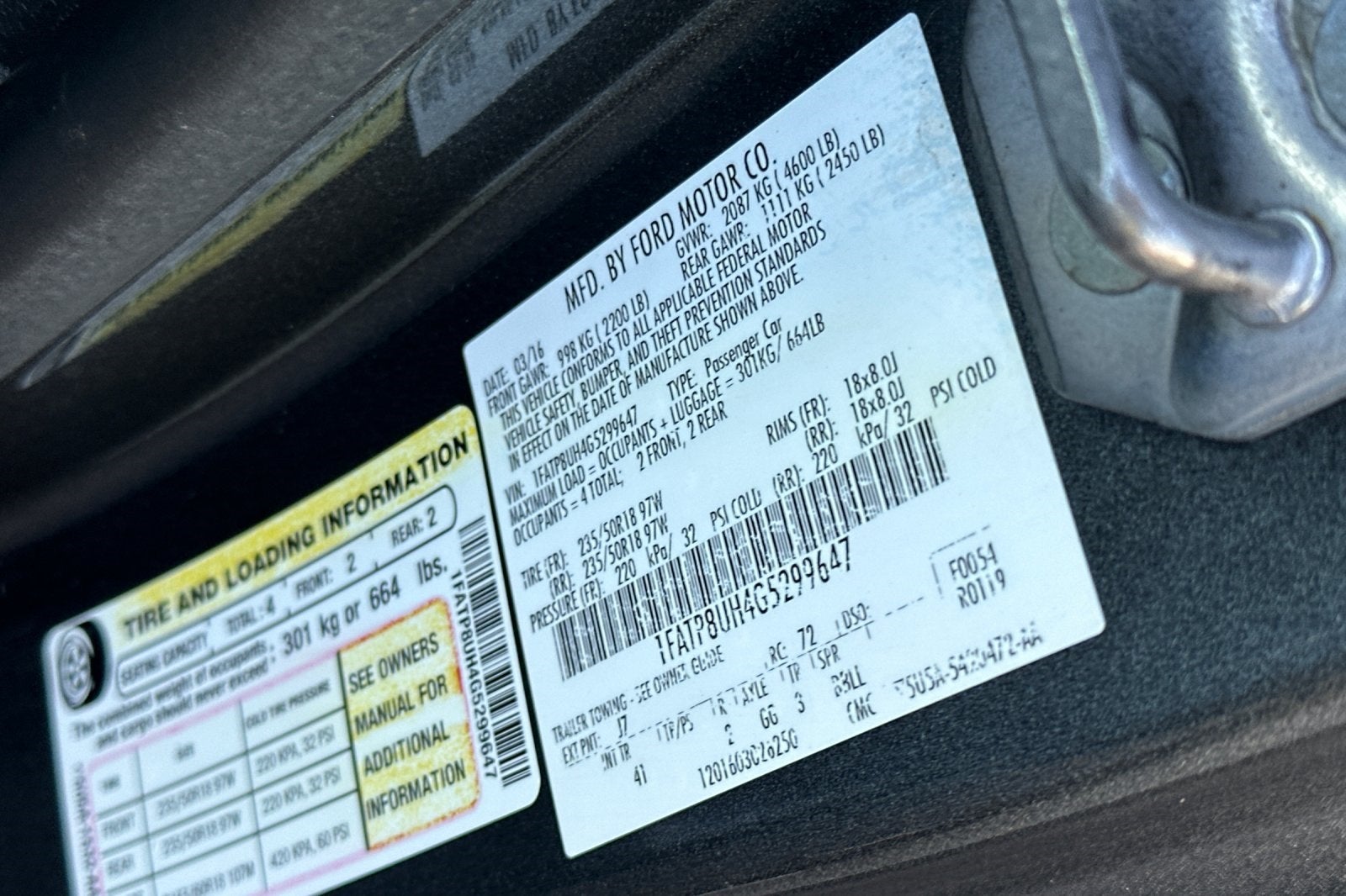 2016 Ford Mustang EcoBoost Premium