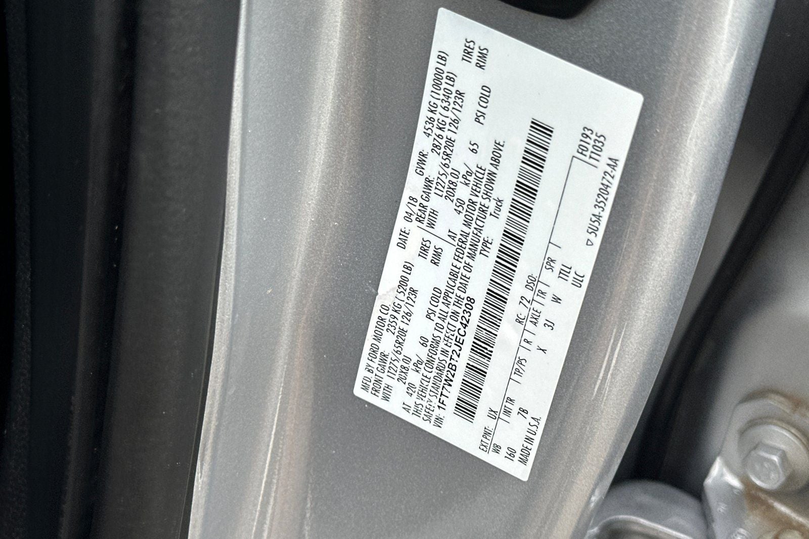2018 Ford F-250SD Platinum