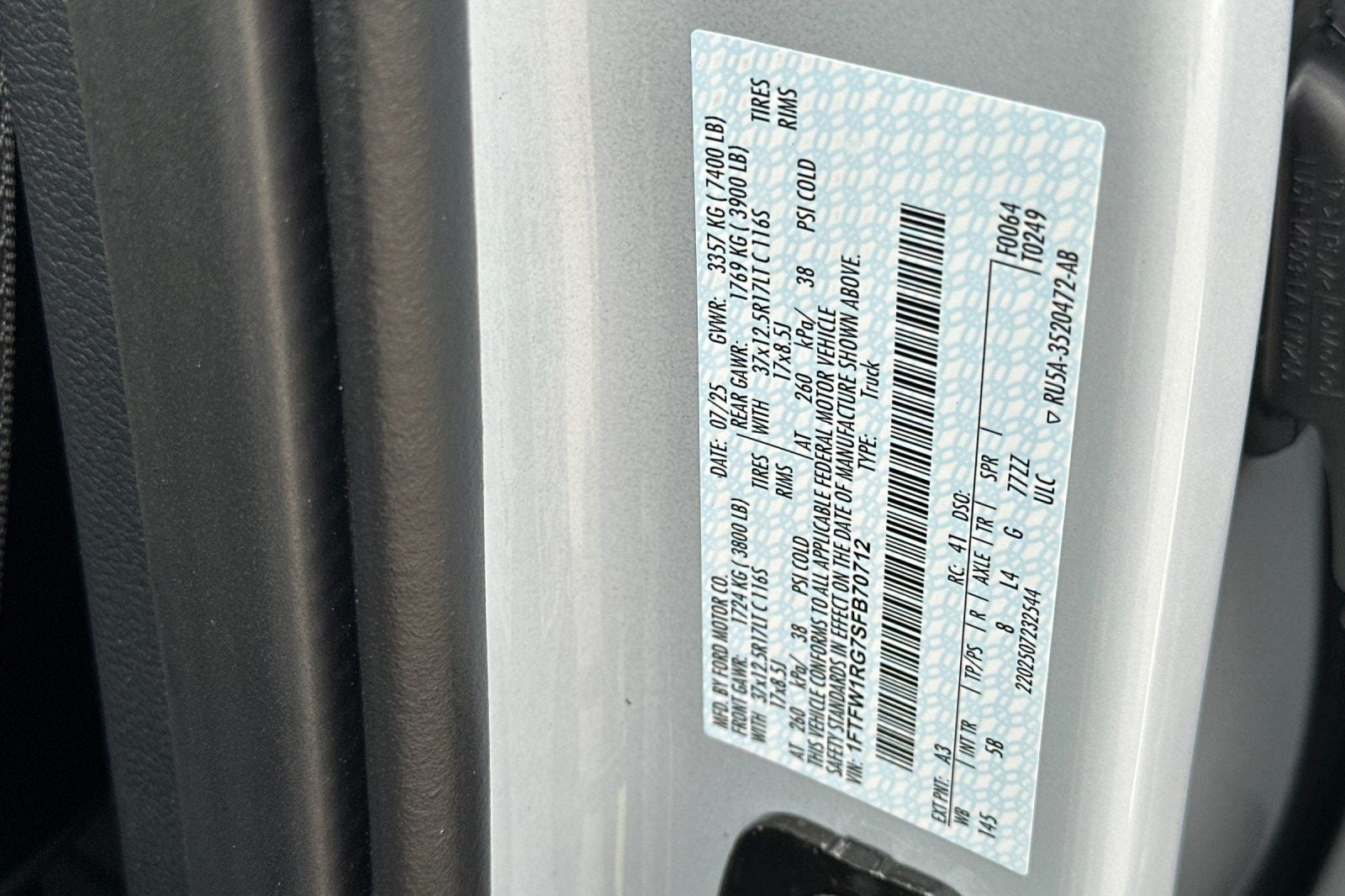 2025 Ford F-150 Raptor