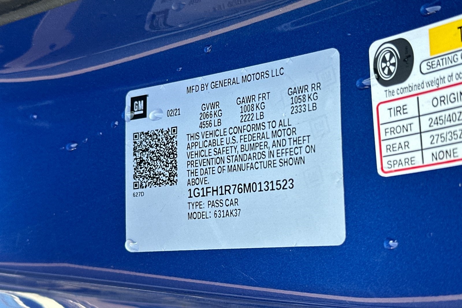 2021 Chevrolet Camaro SS 2SS