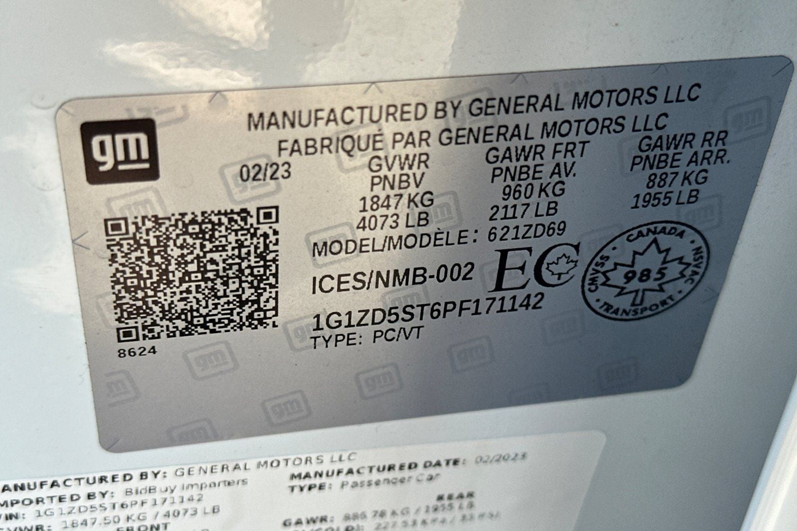 2023 Chevrolet Malibu LT 1LT