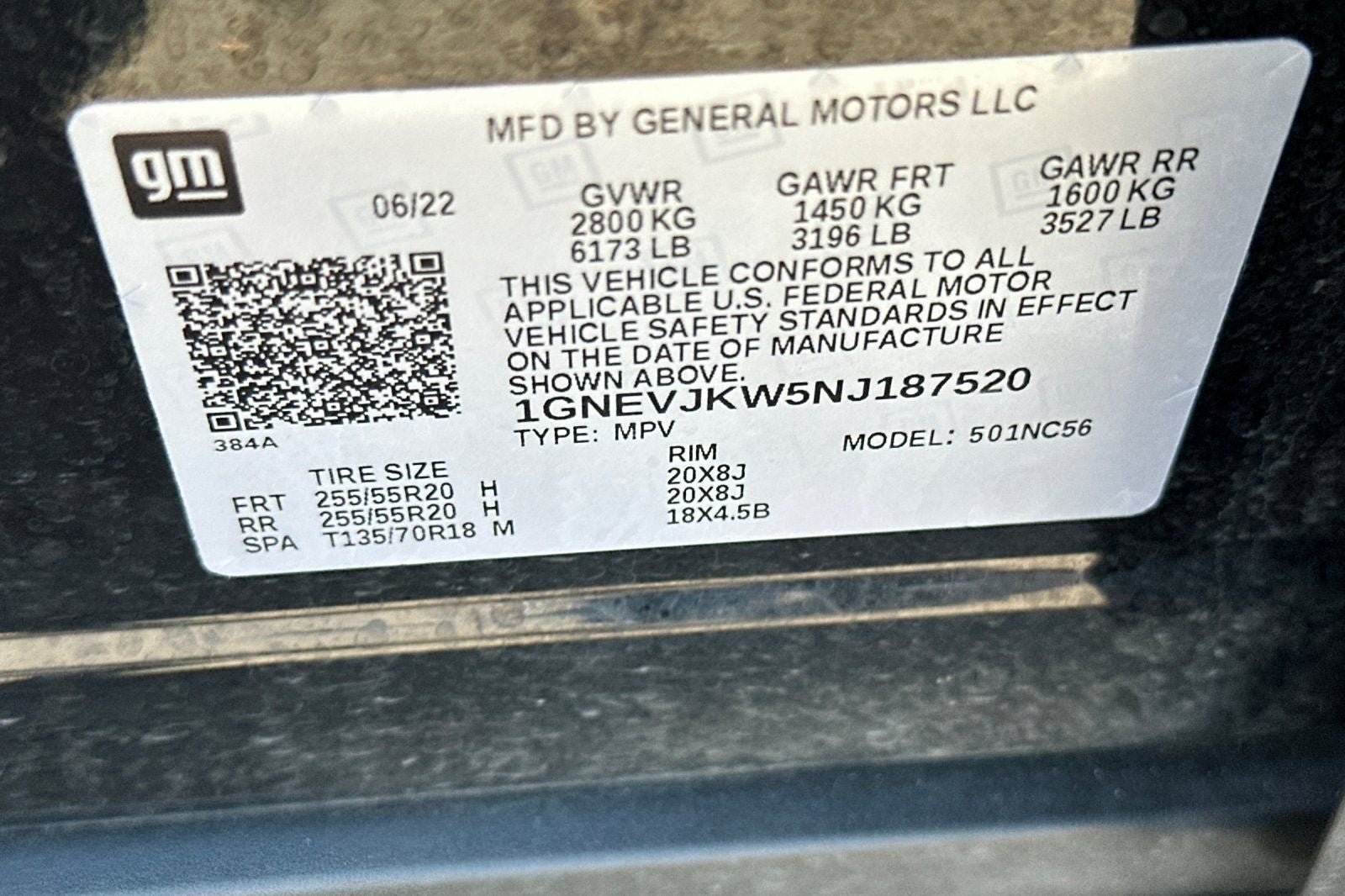 2022 Chevrolet Traverse RS