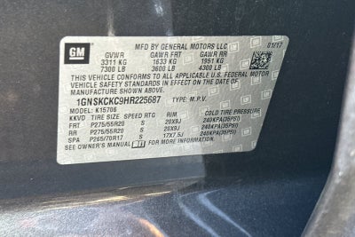 2017 Chevrolet Tahoe Premier