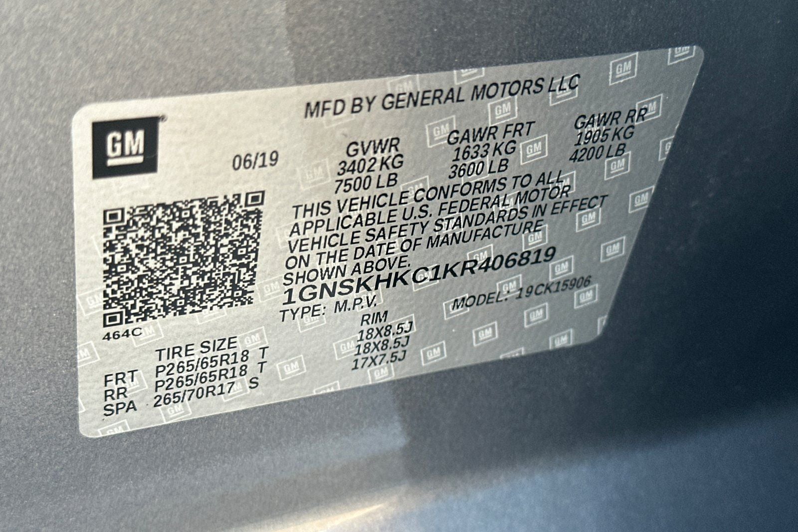 2019 Chevrolet Suburban LT