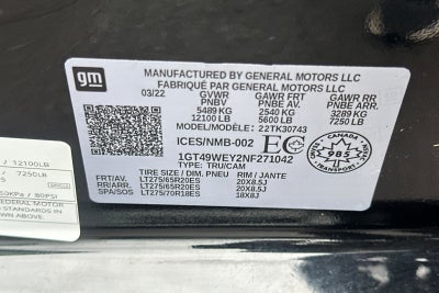 2022 GMC Sierra 3500HD Denali