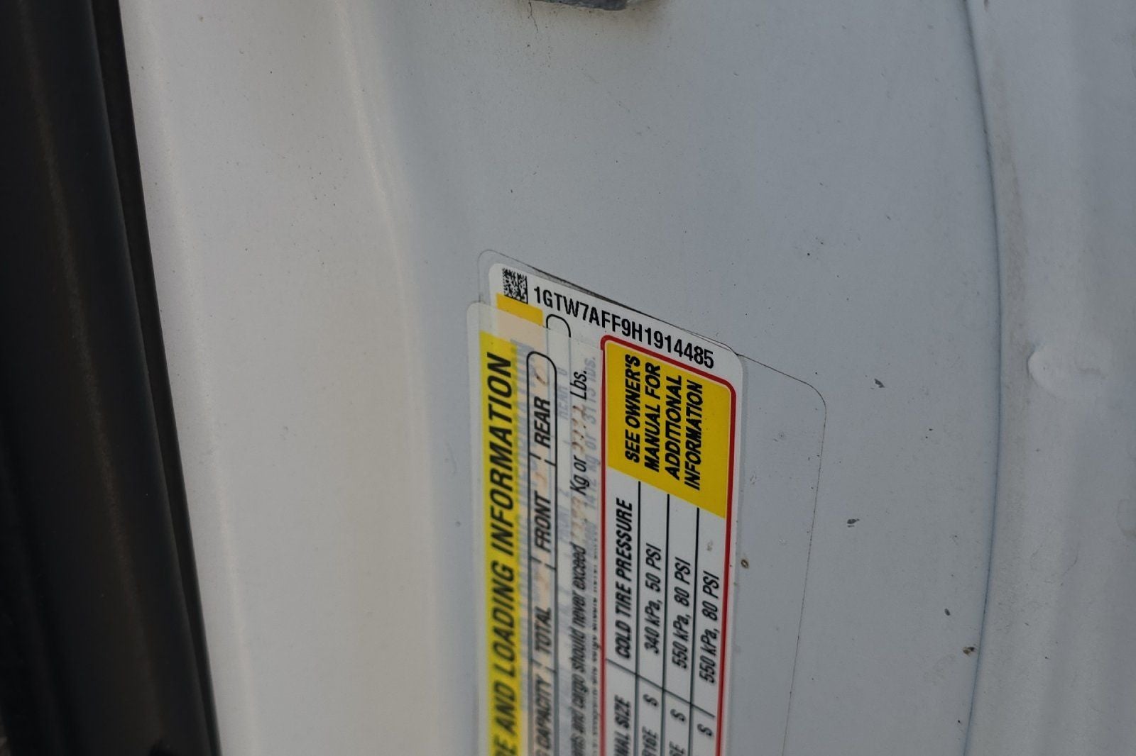 2017 GMC Savana 2500 Work Van