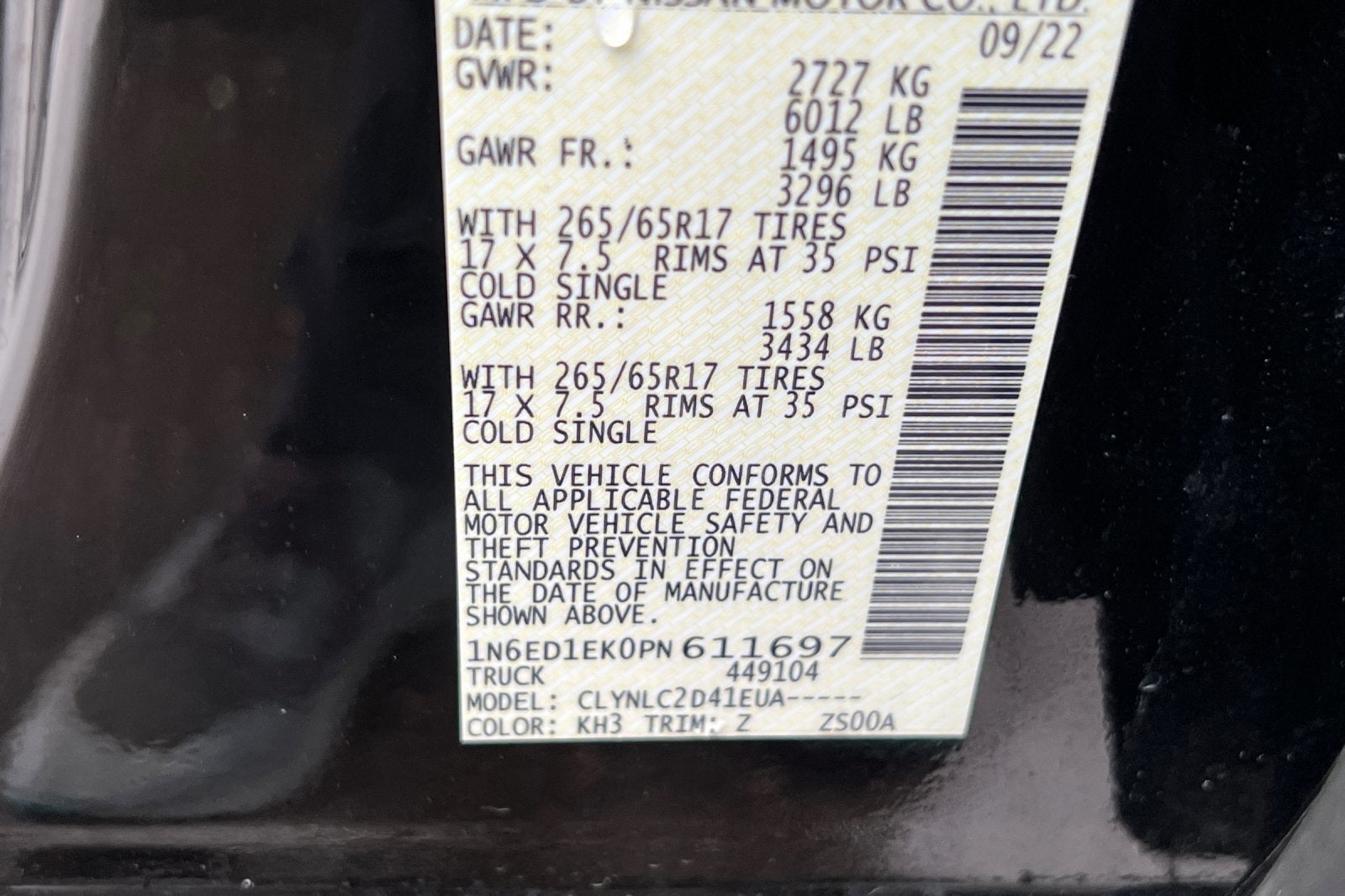 2023 Nissan Frontier SV